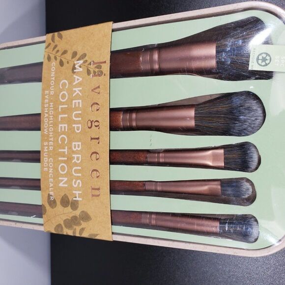 MAKEUP BRUSH LIVE GREEN COLLECTION - Picture 2 of 16